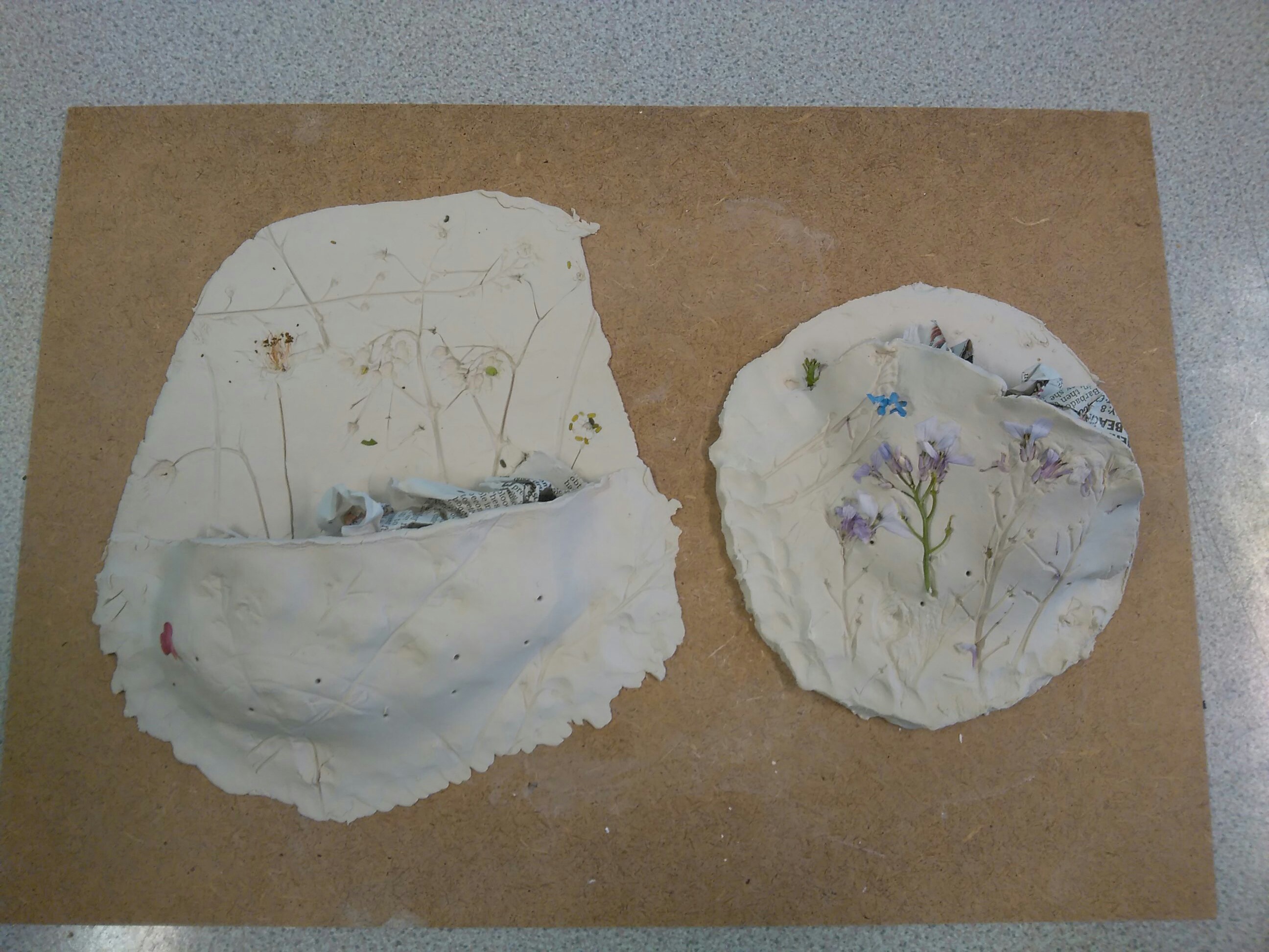 Botanical Impressions, Sgraffito Tiles & Bug Bowls | Jade Alana Art